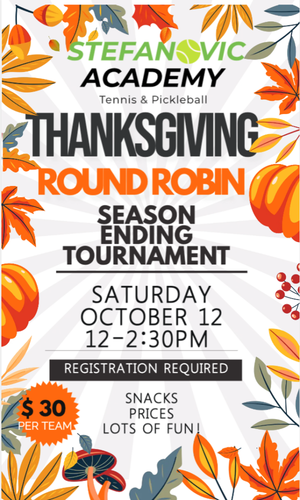 THANKSGIVING ROUND ROBIN